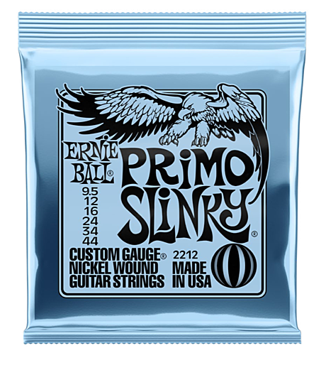 ERNIE BALL 2212 струны для электрогитары 9,5 - 44 