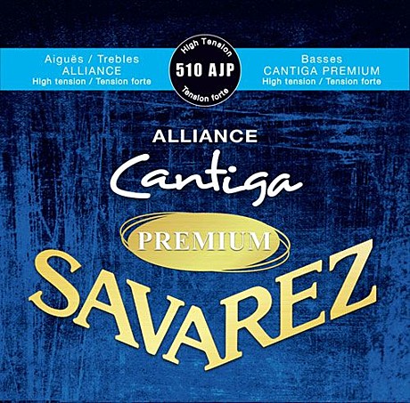 SAVAREZ 510AJP Alliance Cantiga Blue Premium high tension нейлоновые струны для классической гитары