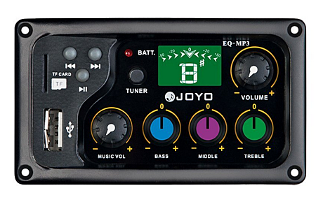 JOYO EQ-MP3 3 3-полосный эквалайзер с тюнером и MP3