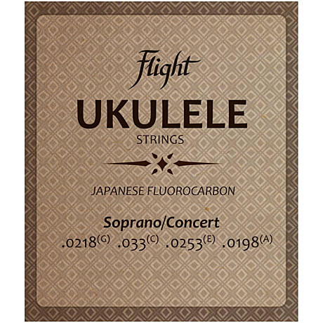 FLIGHT FUSSC-100 струны для укулеле сопрано и концерт
