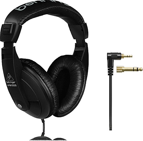BEHRINGER HPM1000-BK закрытые динамические мониторные наушники,(чёрные)