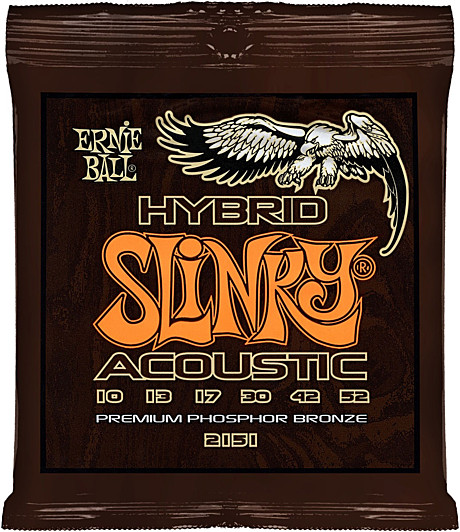 ERNIE BALL 2151 струны для акустической гитары 10 -52