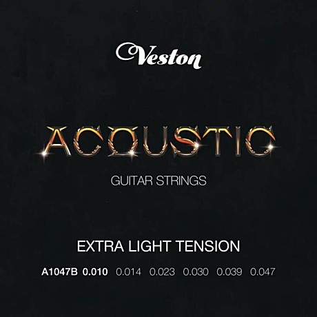 VESTON A1047 B струны для акустической гитары