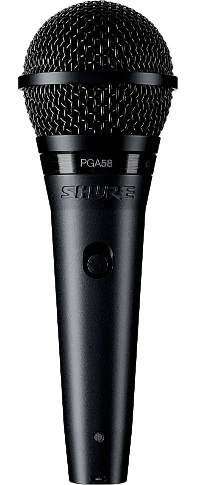 SHURE PGA58-XLR-E микрофон с кабелем XLR - XLR