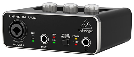 BEHRINGER UM2 - USB аудиоинтерфейс