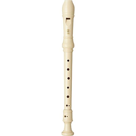 YAMAHA YRS-24B  in C(ДО) блок-флейта сопрано, барочная система, цвет белый